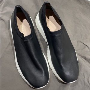 Black slip on sneaker